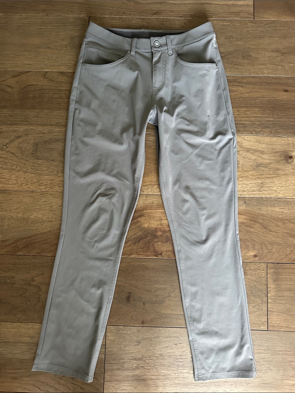 Puma 101 5-Pocket Golf Pants, 28/30 Gray Athletic Pants